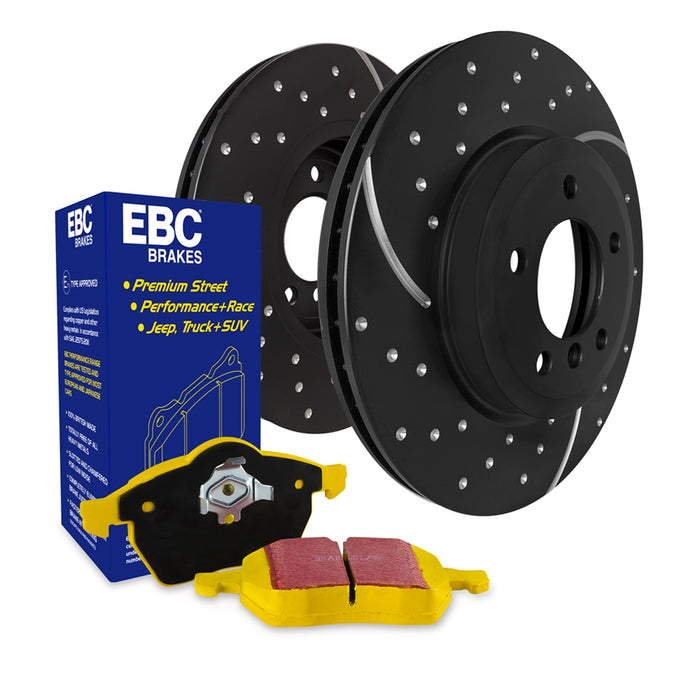 EBC Brakes S5KF2036 S5 Kits Yellowstuff And GD Rotors - Truck Part Superstore