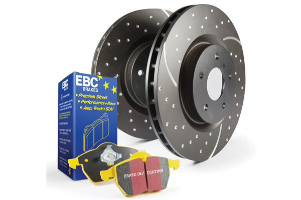 EBC Brakes S5KF1295 S5 Kits Yellowstuff And GD Rotors - Truck Part Superstore