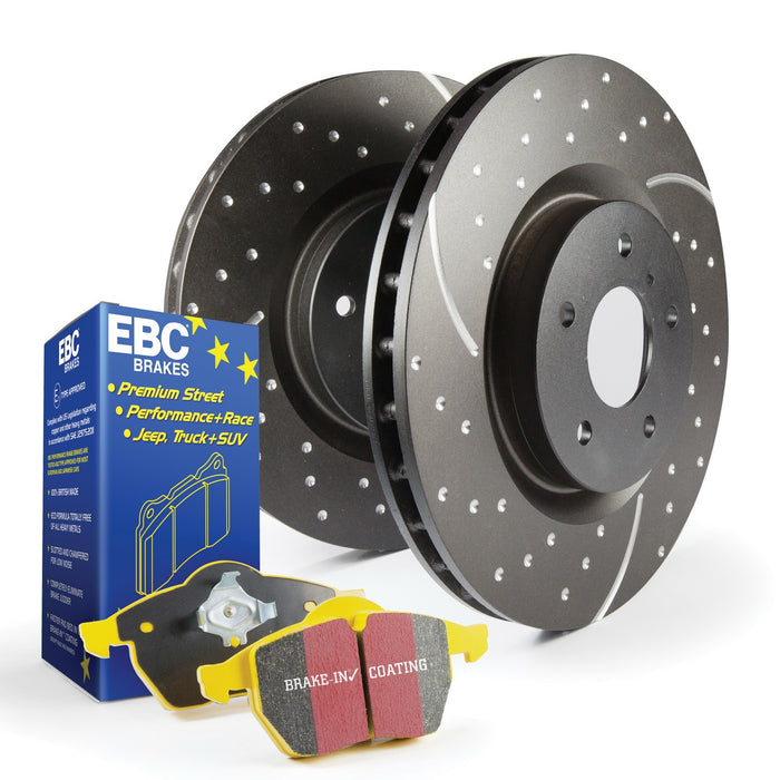 EBC Brakes S5KF1900 S5 Kits Yellowstuff And GD Rotors - Truck Part Superstore