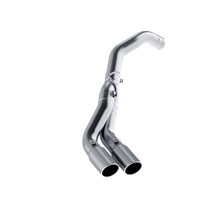 MBRP Exhaust S6166409 4in. Filter Back; Dual Single Side Exit; T409 Stainless Steel. - Truck Part Superstore