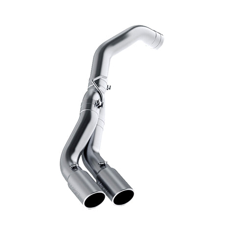MBRP Exhaust S6166409 4in. Filter Back; Dual Single Side Exit; T409 Stainless Steel. - Truck Part Superstore
