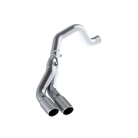 MBRP Exhaust S6167AL 4in. Filter Back; Dual Single Side Exit; Aluminized Steel. - Truck Part Superstore