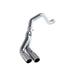 MBRP Exhaust S6167AL 4in. Filter Back; Dual Single Side Exit; Aluminized Steel. - Truck Part Superstore