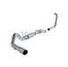 MBRP S6206409 4 Inch Turbo Back Single Side Stock Cat Exit T409 Stainless Steel For 03-07 Ford F-250/350 6.0L Extended Cab/Crew Cab MBRP - Truck Part Superstore