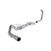 MBRP S6206409 4 Inch Turbo Back Single Side Stock Cat Exit T409 Stainless Steel For 03-07 Ford F-250/350 6.0L Extended Cab/Crew Cab MBRP - Truck Part Superstore