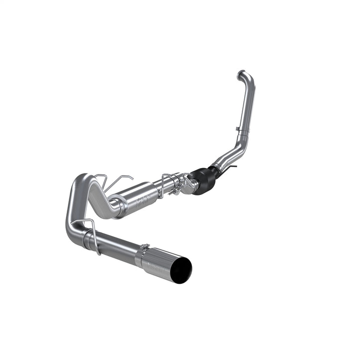 MBRP S6212304 4 Inch Turbo Back Single Side Exit T304 Stainless Steel For 03-07 Ford F-250/350 6.0L Extended Cab/Crew Cab MBRP - Truck Part Superstore
