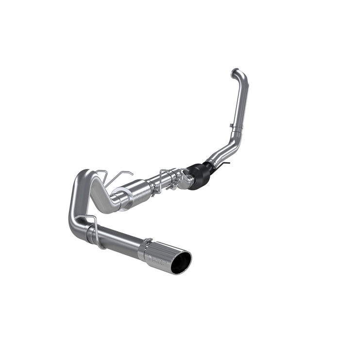 MBRP S6212409 4 Turbo Back Single Side Exit T409 Stainless Steel For 03-07 Ford F-250/350 6.0L Extended Cab/Crew Cab MBRP - Truck Part Superstore