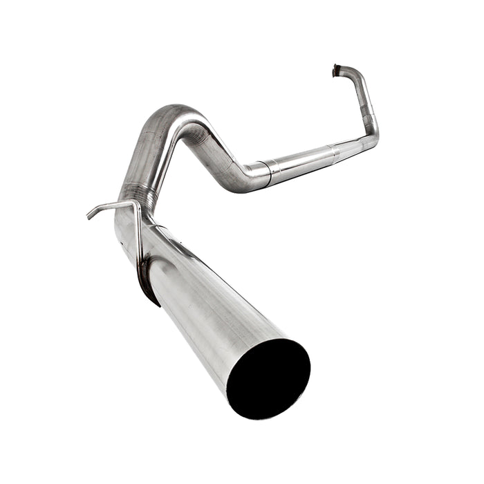 MBRP S6212SLM 4 Inch Turbo Back Single Side Exit No Muffler T409 Stainless Steel For 03-07 Ford F-250/350 6.0L, Extended Cab/Crew Cab MBRP - Truck Part Superstore