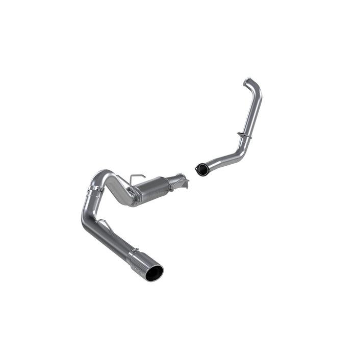 MBRP S6216AL 4 Inch Turbo Back Single Side Stock Cat Exit Aluminized Steel For 03-05 Ford Excursion 6.0L MBRP - Truck Part Superstore