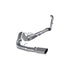 MBRP S6218409 4 Inch Turbo Back Single Side Exit Aluminized 3 Inch DownPipe T409 Stainless Steel For 94-97 Ford F-250/350 7.3L Powerstroke MBRP - Truck Part Superstore