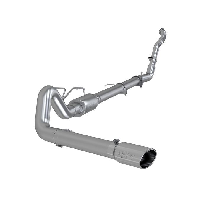 MBRP S6218409 4 Inch Turbo Back Single Side Exit Aluminized 3 Inch DownPipe T409 Stainless Steel For 94-97 Ford F-250/350 7.3L Powerstroke MBRP - Truck Part Superstore