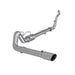 MBRP S6218409 4 Inch Turbo Back Single Side Exit Aluminized 3 Inch DownPipe T409 Stainless Steel For 94-97 Ford F-250/350 7.3L Powerstroke MBRP - Truck Part Superstore