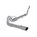 MBRP S6218AL 4 Inch Turbo Back Single Side Exit Aluminized 3 Inch DownPipe Aluminized Steel For 94-97 Ford F-250/350 7.3L Powerstroke MBRP - Truck Part Superstore