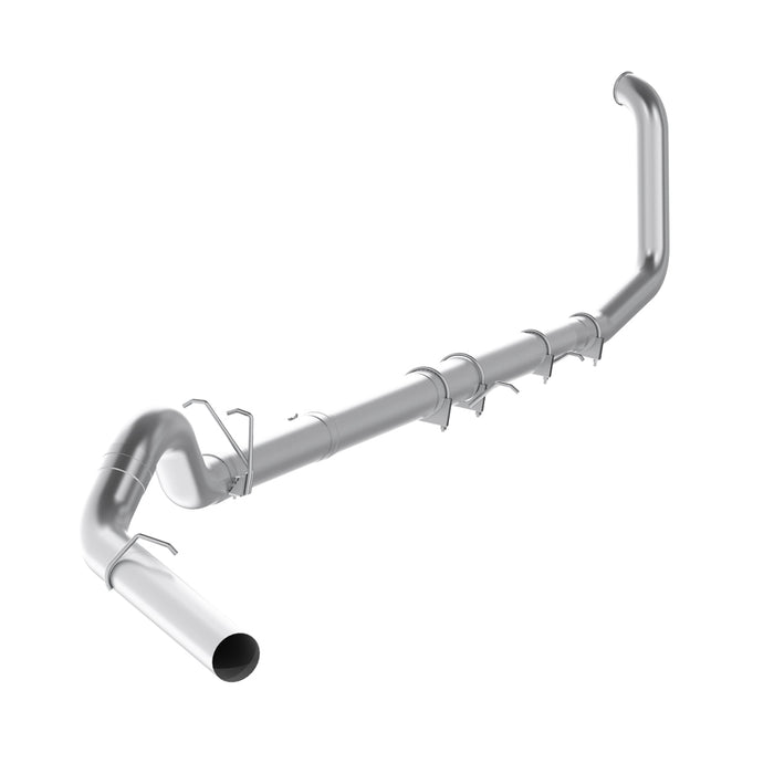 MBRP S62220SLM 5 Inch Turbo Back Off Road Single No Muffler T409 Stainless Steel For 99-03 Ford F-250/350 7.3L MBRP - Truck Part Superstore