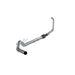 MBRP S62240SLM 5 Inch Turbo Back Single Side Exit No Muffler T409 Stainless Steel For 03-07 Ford F-250/350 6.0L, Extended Cab/Crew Cab MBRP - Truck Part Superstore