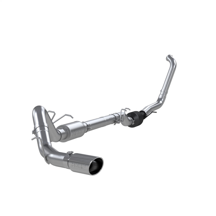 MBRP S6240AL 4 Inch Exhaust System Kit Turbo Back For 03-07 Ford F-350/450/550 6.0L Single Side Exit Aluminized Steel MBRP - Truck Part Superstore