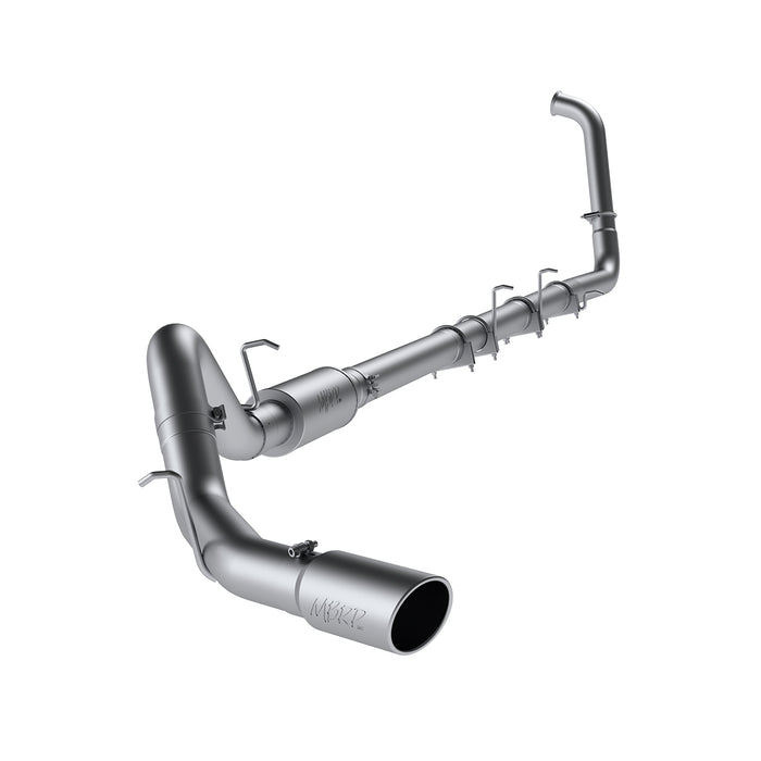 MBRP S6240AL 4 Inch Exhaust System Kit Turbo Back For 03-07 Ford F-350/450/550 6.0L Single Side Exit Aluminized Steel MBRP - Truck Part Superstore