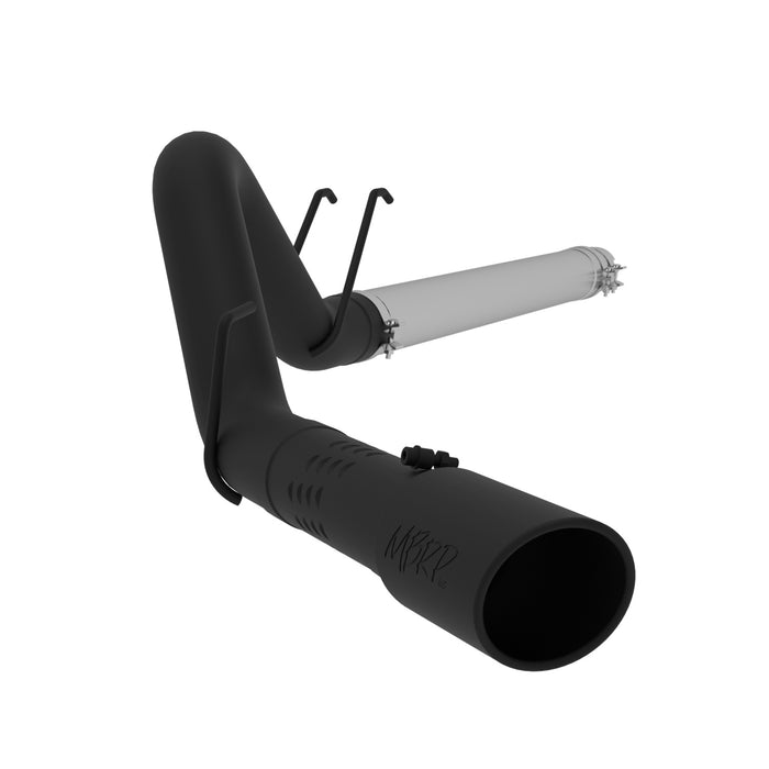 MBRP S6242BLK 4 Inch Filter Back Single Side Exit Black Coated For 08-10 Ford F-250/350/450 6.4L Powerstroke MBRP - Truck Part Superstore