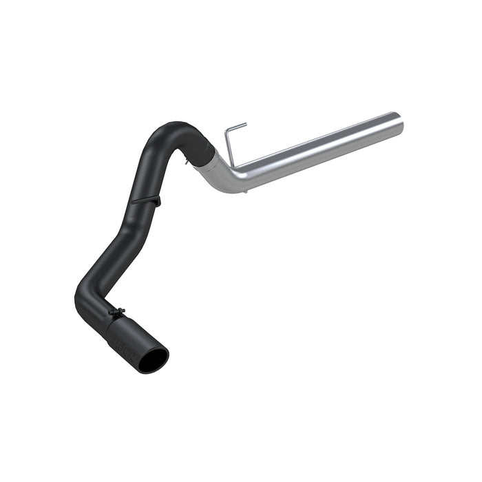 MBRP Exhaust S6295BLK 3.5in. Filter Back; Single Side Exit; Black Coated Aluminized Steel. - Truck Part Superstore