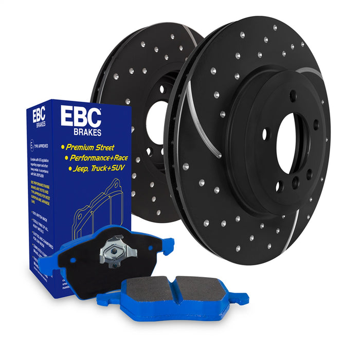 EBC Brakes S6KR1232 S6 Kits Bluestuff and GD Rotors - Truck Part Superstore