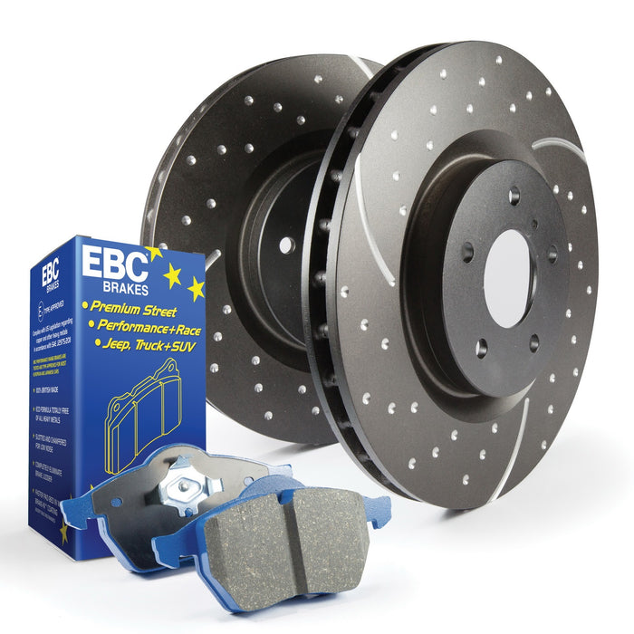 EBC Brakes S6KF1262 S6 Kits Bluestuff and GD Rotors - Truck Part Superstore