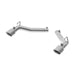 MBRP S7019AL 3 Inch Axle Back Muffler Bypass For 10-15 Chevrolet Camaro 6.2L Aluminized Steel MBRP - Truck Part Superstore