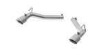 MBRP S7021AL 3 Inch Axle Back Muffler Bypass For 10-15 Chevrolet Camaro V6 3.6L Aluminized Steel MBRP - Truck Part Superstore