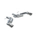 MBRP S7034409 3 Inch Dual Axle Back For 16-22 Chevrolet Camaro SS T409 Stainless Steel MBRP - Truck Part Superstore