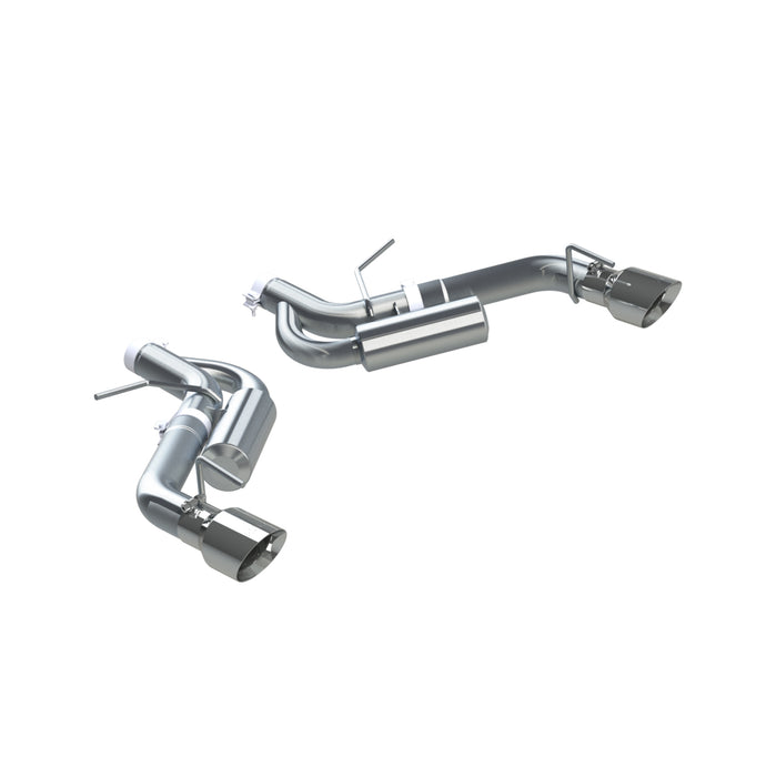 MBRP S7034AL Chevrolet 3 Inch Dual Axle Back Installer Series Dual Tips For 16-22 Chevrolet Camaro SS MBRP - Truck Part Superstore