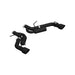 MBRP S7034BLK Chevrolet 3 Inch Dual Axle Back Black Series For 16-22 Chevrolet Camaro SS MBRP - Truck Part Superstore