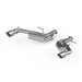 MBRP S7038AL Exhaust Pipe 2.5 Inch Axle Back Non NPP Aluminized Steel For 16-22 Camaro 2.0T V6 3.6L MBRP - Truck Part Superstore
