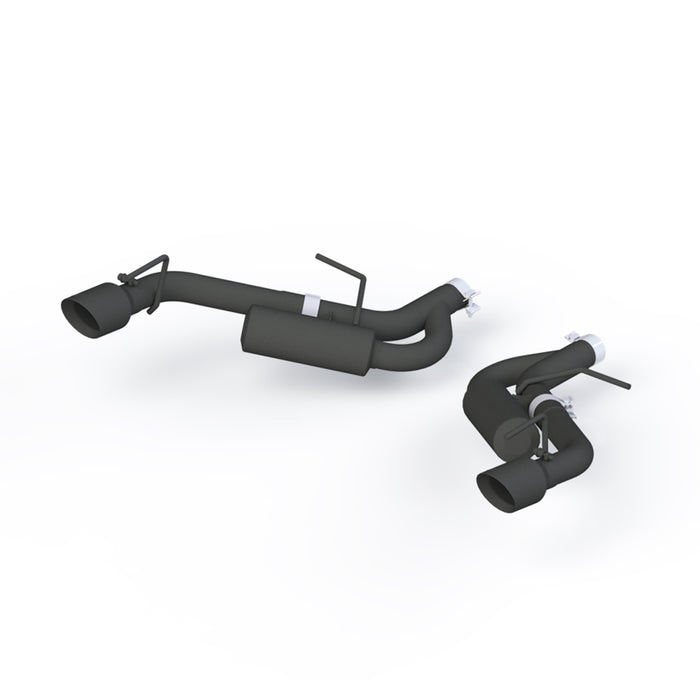 MBRP S7038BLK Chevrolet 2.5 Inch Axle Back Non NPP Black Coated For 16-22 Chevrolet Camaro 2.0T 16-22 Chevrolet Camaro V6 3.6L MBRP - Truck Part Superstore