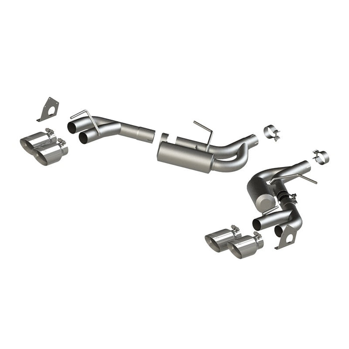 MBRP S7039AL Chevrolet 2.5 Inch Dual Axle Back NPP Installer Series For 16-22 Chevrolet Camaro V6 3.6L MBRP - Truck Part Superstore