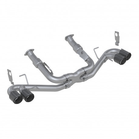 MBRP Exhaust S70403CF T304 Stainless Steel with Carbon Fiber Tips. - Truck Part Superstore