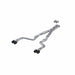 MBRP Exhaust S71133CF T304 Stainless Steel with Quad Carbon Fiber Tips. - Truck Part Superstore