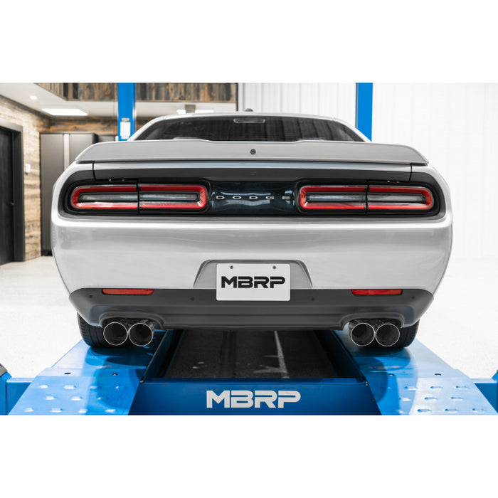 MBRP Exhaust S71153CF T304 Stainless Steel with Quad Carbon Fiber Tips. - Truck Part Superstore