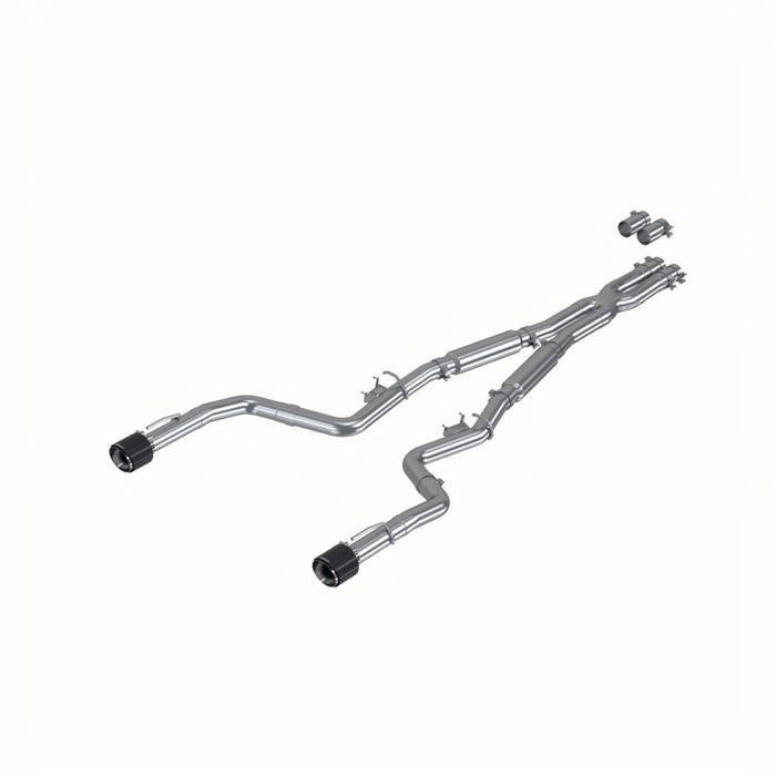 MBRP Exhaust S71173CF T304 Stainless Steel with Dual Carbon Fiber Tips. - Truck Part Superstore