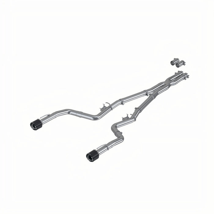 MBRP Exhaust S71183CF T304 Stainless Steel with Dual Carbon Fiber Tips. - Truck Part Superstore