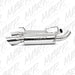 MBRP S7200304 Dual Mufflers Axle Back Split Rear T304 Stainless Steel For 05-10 Ford Mustang GT 4.6L MBRP - Truck Part Superstore