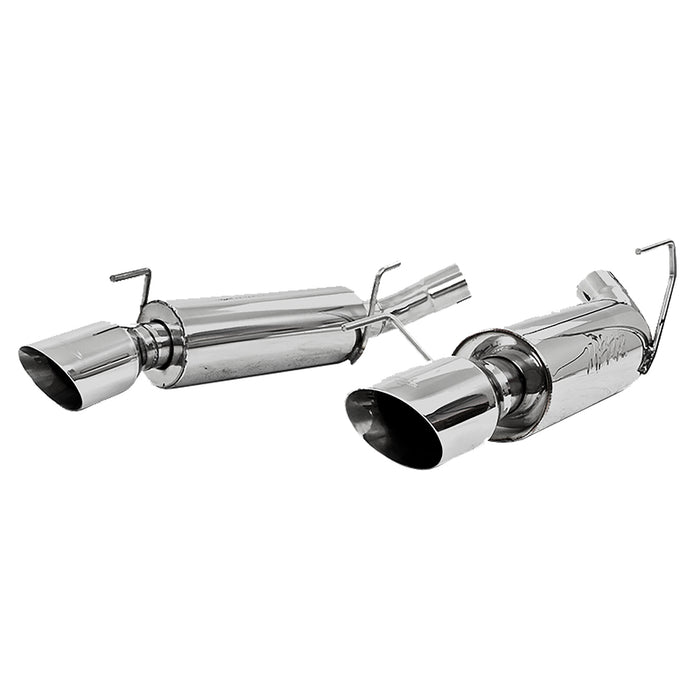 MBRP S7200AL Dual Mufflers Axle Back Split Rear For 05-10 Ford Mustang GT 4.6L MBRP - Truck Part Superstore