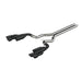 MBRP S7207BLK 3 Inch Cat Back Exhaust System For 18-22 Ford Mustang GT 5.0L With Quad 4 Inch Dual Wall Tips Race Version Black Coated MBRP - Truck Part Superstore