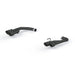 MBRP S7211BLK Exhaust Pipe 2.5 Inch Axle Back With Quad 4 Inch Dual Wall Tips For 18-22 Ford Mustang GT 5.0L Non Active Exhaust Black Coated MBRP - Truck Part Superstore