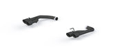 MBRP S7211BLK Exhaust Pipe 2.5 Inch Axle Back With Quad 4 Inch Dual Wall Tips For 18-22 Ford Mustang GT 5.0L Non Active Exhaust Black Coated MBRP - Truck Part Superstore