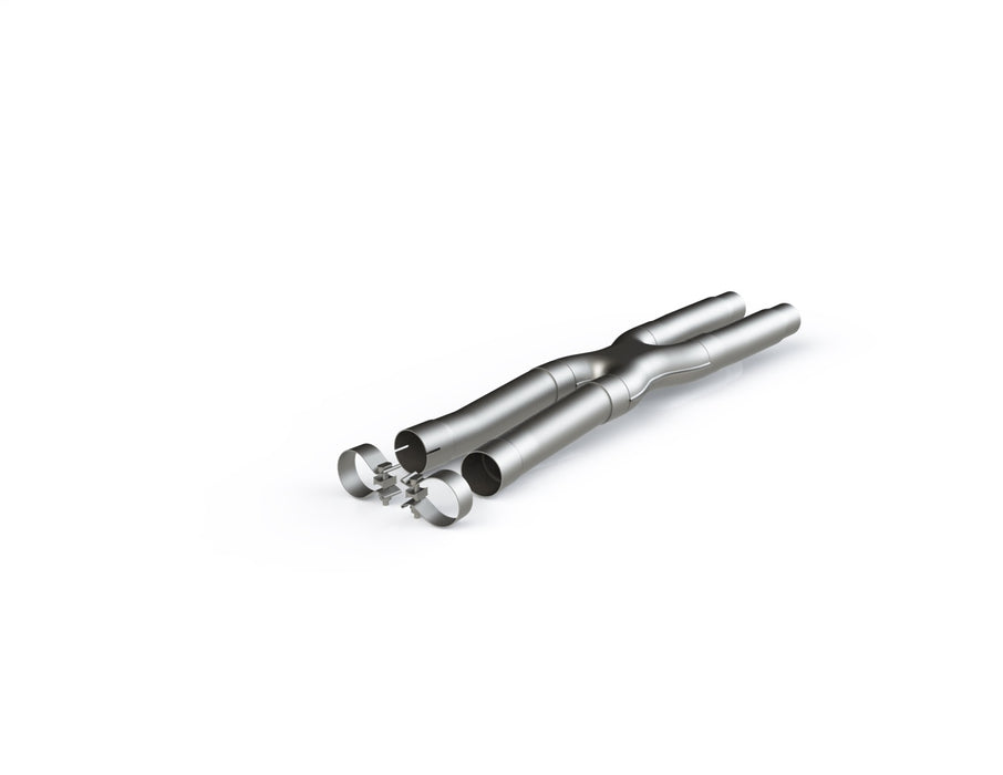 MBRP S7213AL Ford Mustang 5.0L MBRP 2.5 Inch Exhaust Resonator Bypass X-Pipe Aluminized Steel Series For 15-22 Ford Mustang GT 5.0L MBRP - Truck Part Superstore