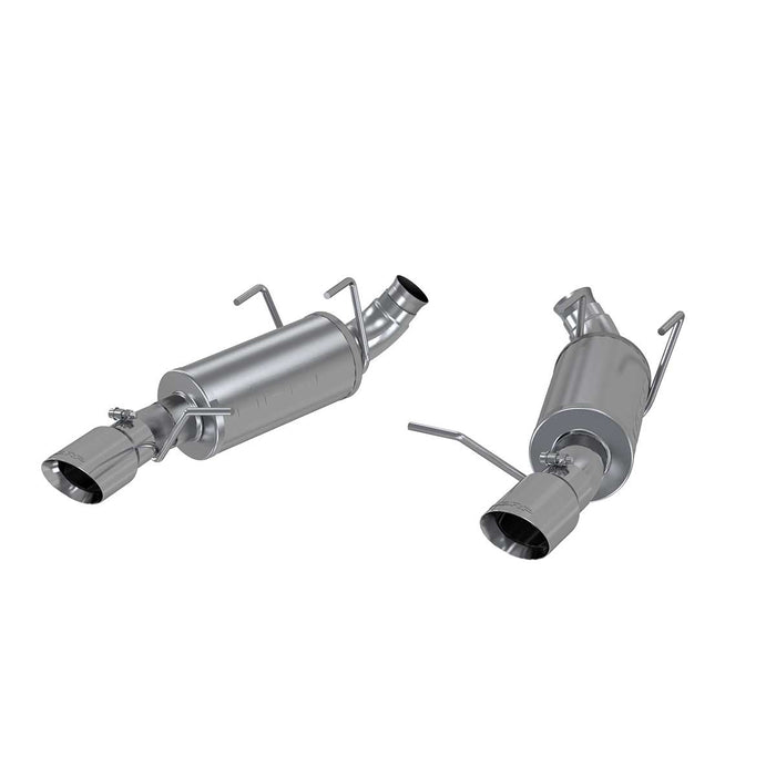 MBRP S7227409 Ford 3 Inch Dual Muffler Axle Back Split Rear XP Series For 11-14 Ford Mustang V6 3.7L MBRP - Truck Part Superstore
