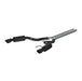 MBRP S7239BLK 3 Inch Cat Back Exhaust System For 15-17 Ford Mustang GT 5.0 Convertible Dual Split Rear Street Version 4.5 Inch Tips Black MBRP - Truck Part Superstore