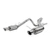 MBRP S7258409 Cat Back Exhaust System Dual Split Rear Street Version T409 Stainless Steel For 11-14 Ford Mustang GT 5.0L 11-12 Ford Shelby GT500 MBRP - Truck Part Superstore