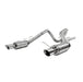 MBRP S7258409 Cat Back Exhaust System Dual Split Rear Street Version T409 Stainless Steel For 11-14 Ford Mustang GT 5.0L 11-12 Ford Shelby GT500 MBRP - Truck Part Superstore