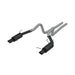 MBRP S7258BLK Cat Back Exhaust System Dual Split Rear Street Version Black For 11-14 Ford Mustang GT 5.0L 11-12 Ford Shelby GT500 MBRP - Truck Part Superstore