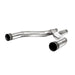 MBRP S7263409 3 Inch H-Pipe Retains Factory Cats For 11-14 Ford Mustang GT 5.0L T409 Stainless Steel MBRP - Truck Part Superstore
